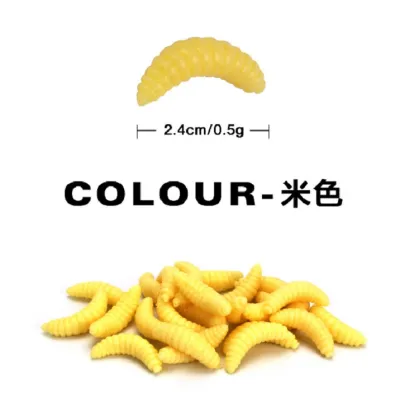 Bread Bug Fishing Lure Set: Bionic Soft Insect Lures for Fishing