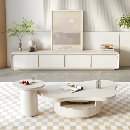 Wabi-Sabi Inspired Milly Living Coffee Table