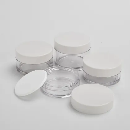 Transparent Plastic Jar PETG Plastic Jar For Cosmetics