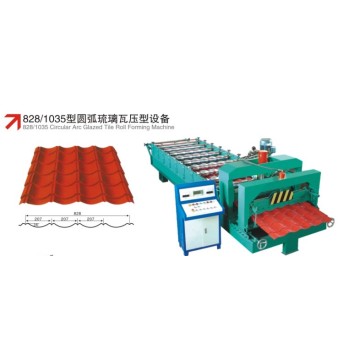 Glazed Tile Roll Forming Machine