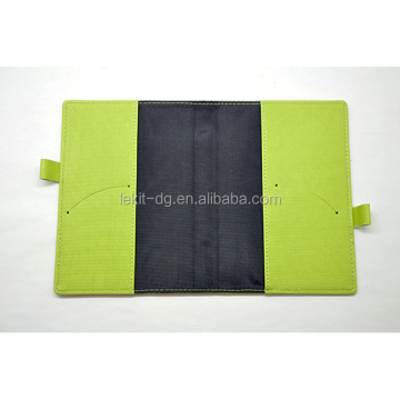 Custom Soft Leather Journal Cover - Removable PU Diary Case for Hard Bound Notebooks