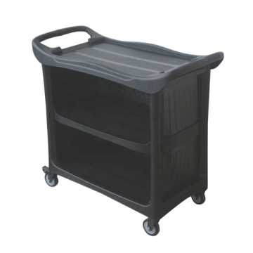 UPPSEA Commercial Executive Plastic Enclosed Utility Cart with Cabinet: Your Efficient Storage Solution