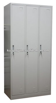 3 door locker,3 tier lockers,metal locker