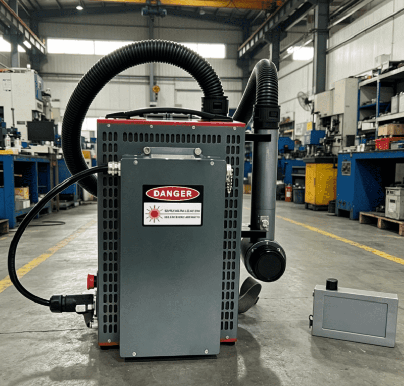 Laser Cleaning Machine: Fast, Precise, and Effective Oil Removal, Doubling Efficiency