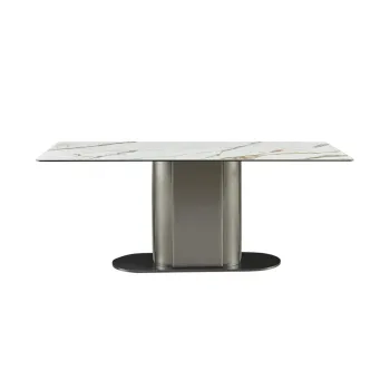 Top Square Narrow-edged Dining Furniture Formal Dining Table