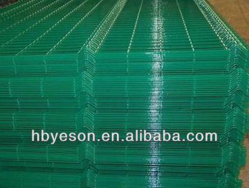 High way security fence / PVC Coating Welded Mesh Sheet / railway protecting fence