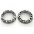 titanium GR5 flanged axle nut for ducati