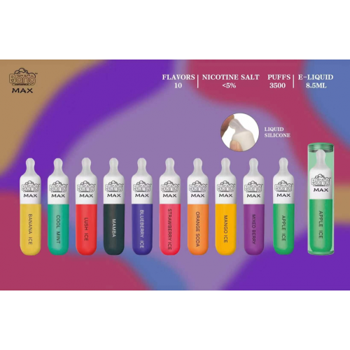 Bang Max Electronic Cigarette Factory Direct Sale 3500Puffs
