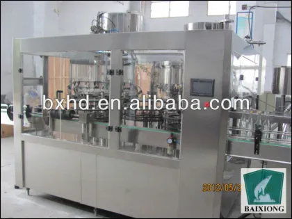 bottle washing filling capping machine