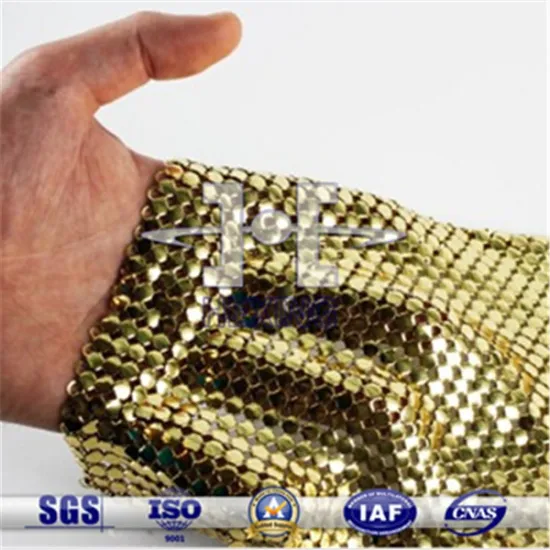 Gold AL Metallic Sequin Table Cloth