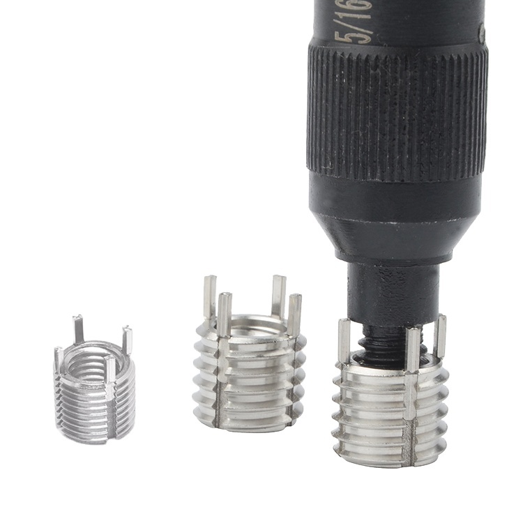 M10 Metal Thread Repair Key Locking Connector Zinc Material Packed in Carton