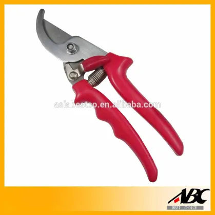 High Quality Plastic Handle Power Garden Scissors With Rope