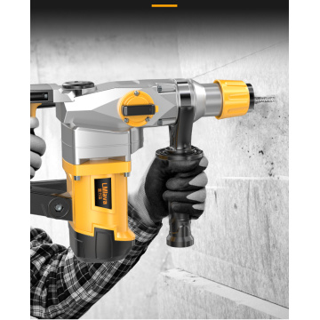High Power Heavy Impact Electric Hammer 2980W 220V Concrete Breaker 30S Quickly Breaks The Wall 360 Degree Rotary Power Tools