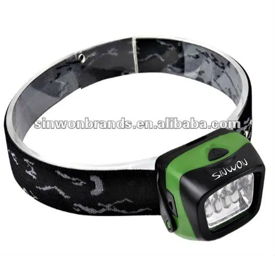5 LEDs headlamp