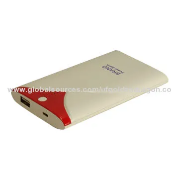 5000mAh Li-Polymer Battery Bank for Mobile Phone and Tablets