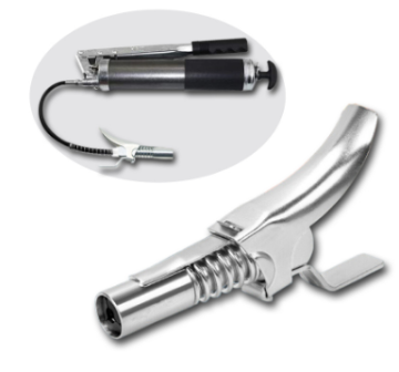 Original Lock-On Zerk Fitting Grease Gun G Coupler - Easy On and Off (1/8\" BSP)