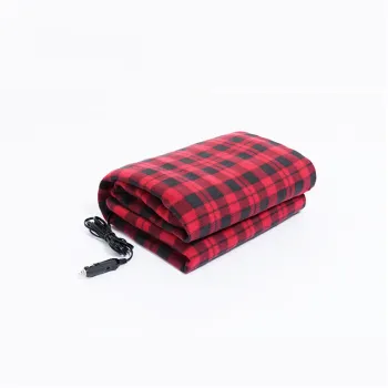 12V Rechargeable Electric Blanket: Velvet Heating Mat for RV, Home, Camping & Travel