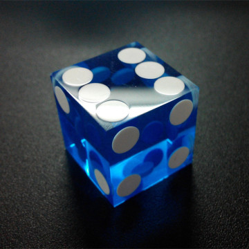 High Quality Professional Casino Dices Sharp Corner Dot Dice Crystal Square Color Dot Dice