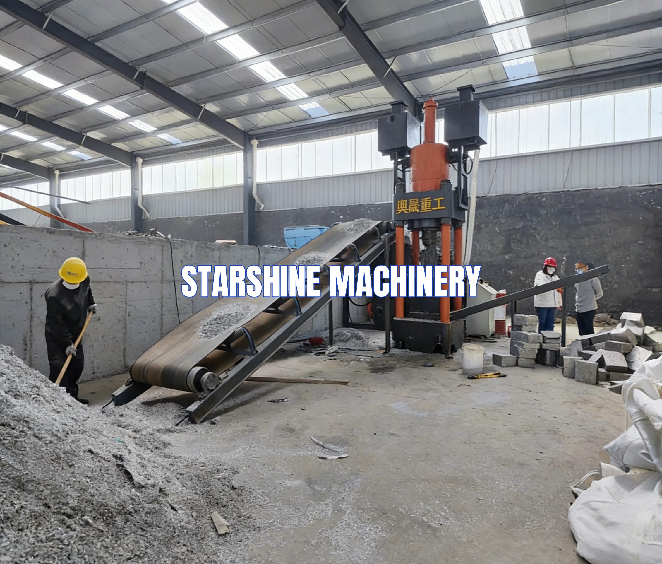 Hydraulic Briquetting Machine