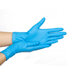 Hot sale Blue Disposable Nitrile Examination Gloves