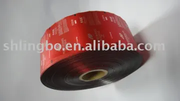 beautiful packing film for sample sack