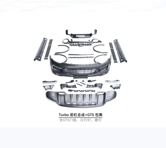 Car Bumper Kit for Porsche Cayenne 958.2 (2015-2017) - Turbo Front Bumper with GTS Body Kit and Fog Light Upgrade