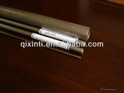 Baoji Titanium Tube for Chemical Industry Manufactured by Qixin