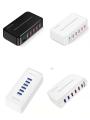 Cargador USB PD de 6 puertos QC3.0 86W para iPhone