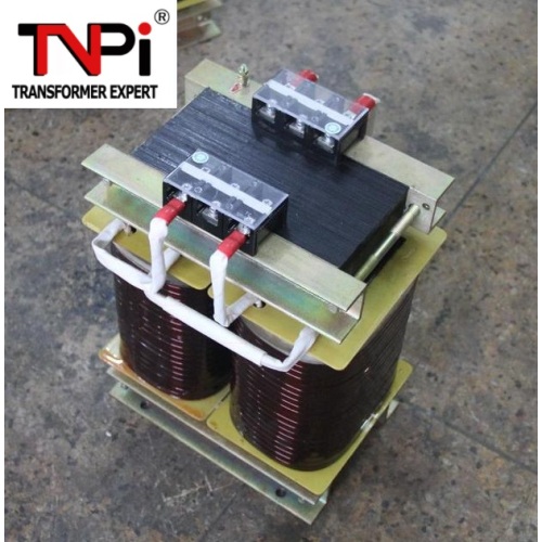 Электрический трансформатор с одним фазовым напряжением