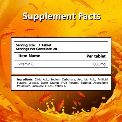 1000mg Vitamin C Effervescent Tablets