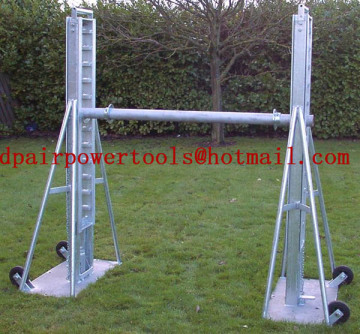 Tripod Cable Drum Trestles,,Made Of Steel