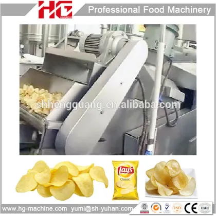 China high quality gas potato crackers production line