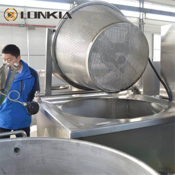 Gorąca sprzedaż w pełni automatyczna przemysłowe zamrożone frytki linia produkcyjna