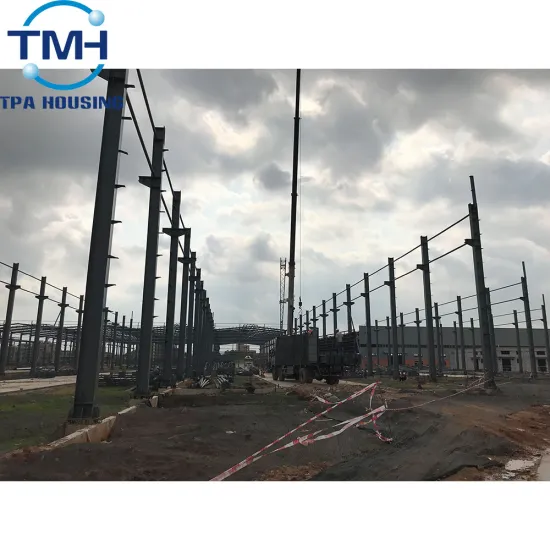 1000 square meter ready made steel structure warehouse