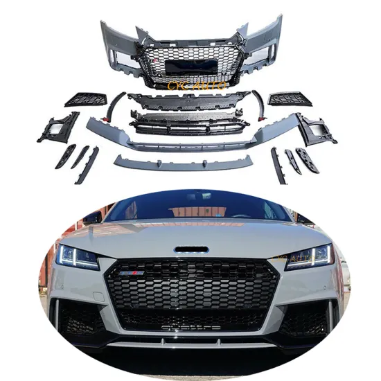 MK3 Audi TT FV 2015-2019 Front Bumper Parts: Upgrade to RS High Style TTRS Bodykit with Grille