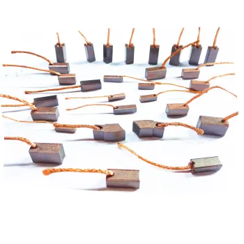 High-Quality Motor Carbon Brushes for Auto Blower - 6V to 220V, Free Sample Available