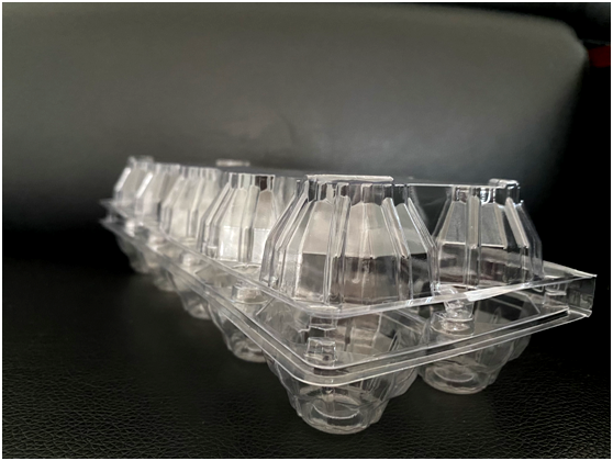 Transparent Plastic Egg Packaging for Amazon