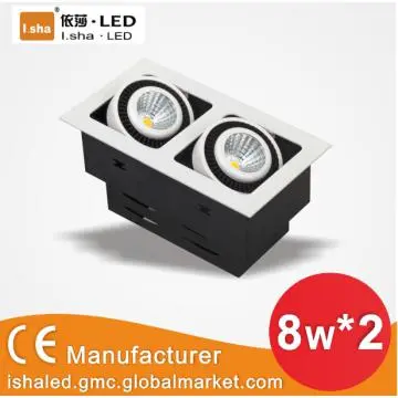 cob 2*8w grill lights led downlight,manufacturer