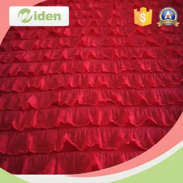 Drapery heavy lace fabric double layer lace fabric for clothing