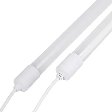 IP65 Water Resistant 1200mm 4ft 36w Glass LED Tri-Proof Tube Light with Waterproof Holder