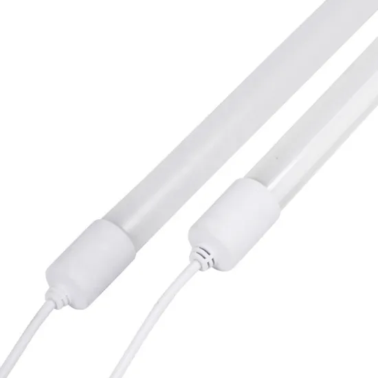 IP65 Water Resistant 1200mm 4ft 36w Glass LED Tri-Proof Tube Light with Waterproof Holder