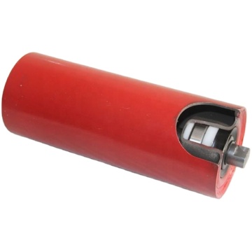Waterproof Q235 Steel Idler Roller with Deep Groove Ball Bearing for Belt Conveyor