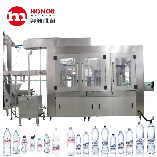 6000bph PET Bottle Water Juice Carbonated Water Filling Machine - Turnkey Project