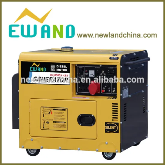 NEWLAND sinlet type 220V/380V 220V/400V 240V/415V three phase 5kva diesel generator