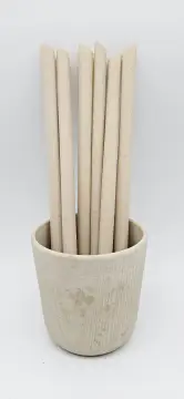 Biodegradable rice husk straw
