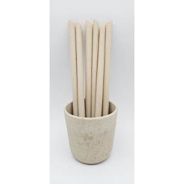 Biodegradable rice husk straw