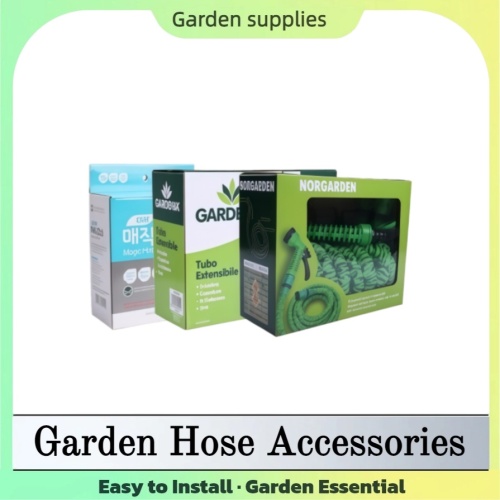 Color Box Expandable Garden Hose Gift Kit