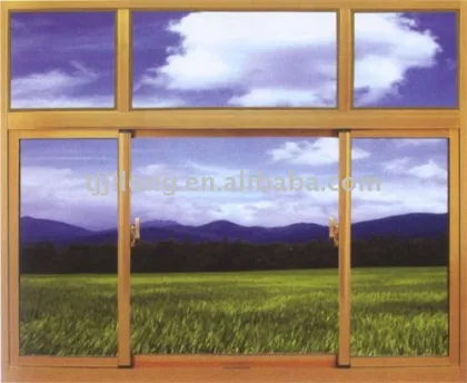 Interior aluminum composite wood windows