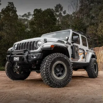 OMU Genesis Front Car Bumper for Jeep Wrangler JL/Gladiator JT - Auto Bumper Accessory