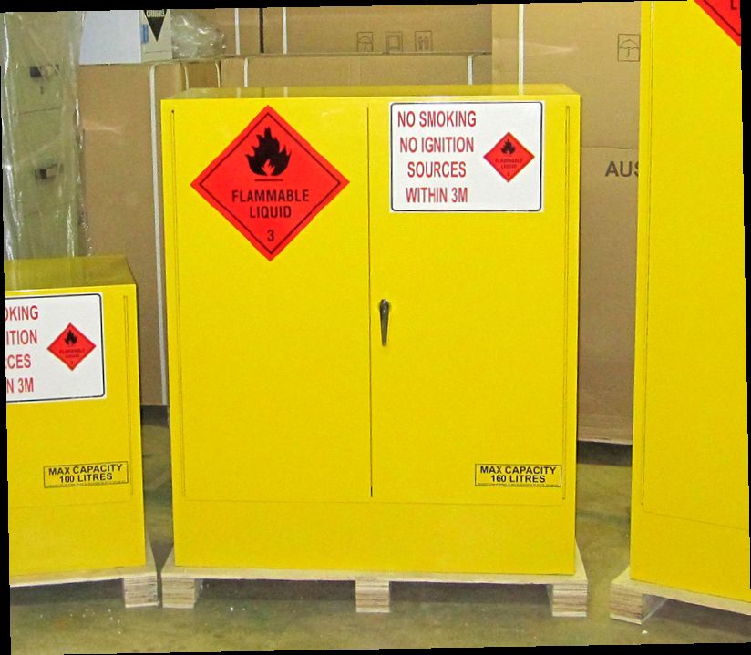 Lab Safety Flammable Storage Cabinet With Air Space